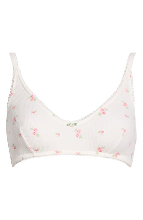 Sleepover Stretch Cotton Bralette