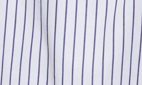 Sporty And Rich Sporty & Rich Src Poplin Striped Shorts In Navy