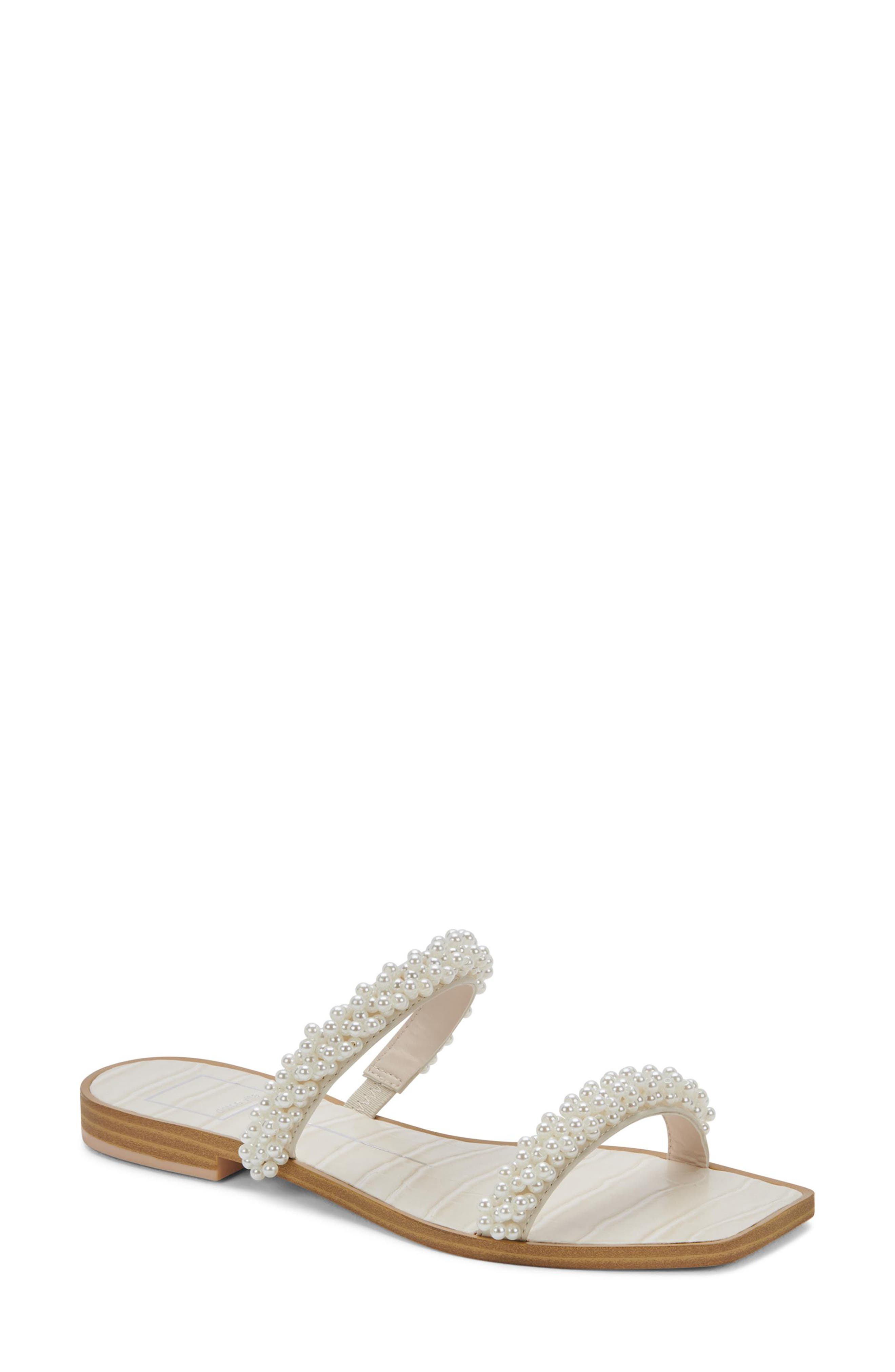 Ivee Sandal, Main, color, VANILLA PEARLS