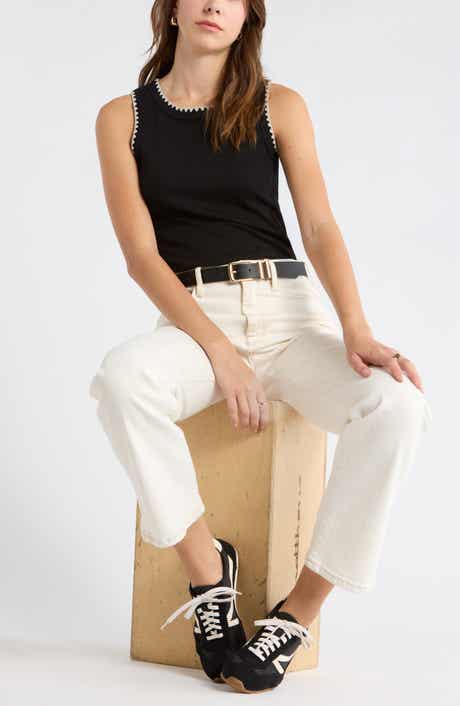 Caslon® Whipstitch Tank