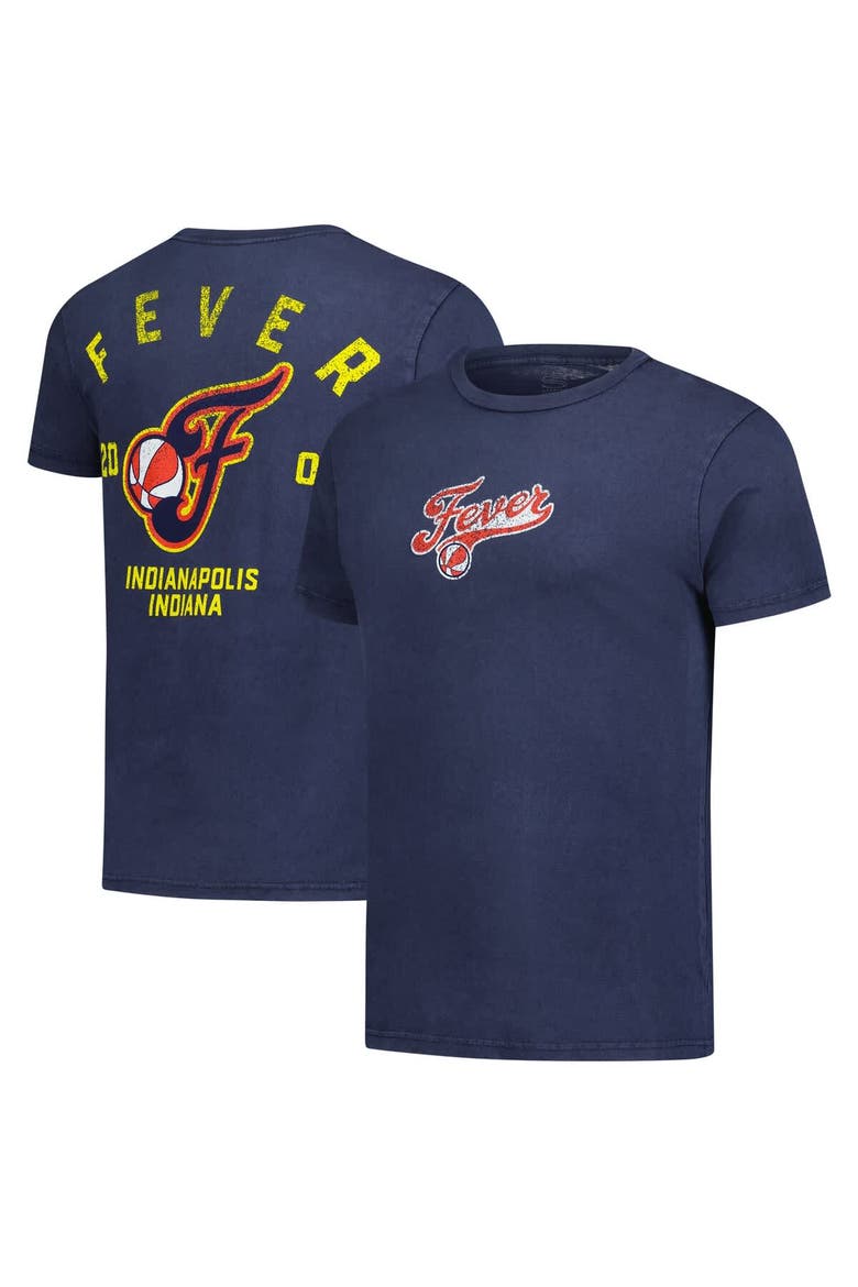 Unisex Stadium Essentials Heather Denim Indiana Fever Oversized Vintage Wash T-Shirt, Main, color, Denim