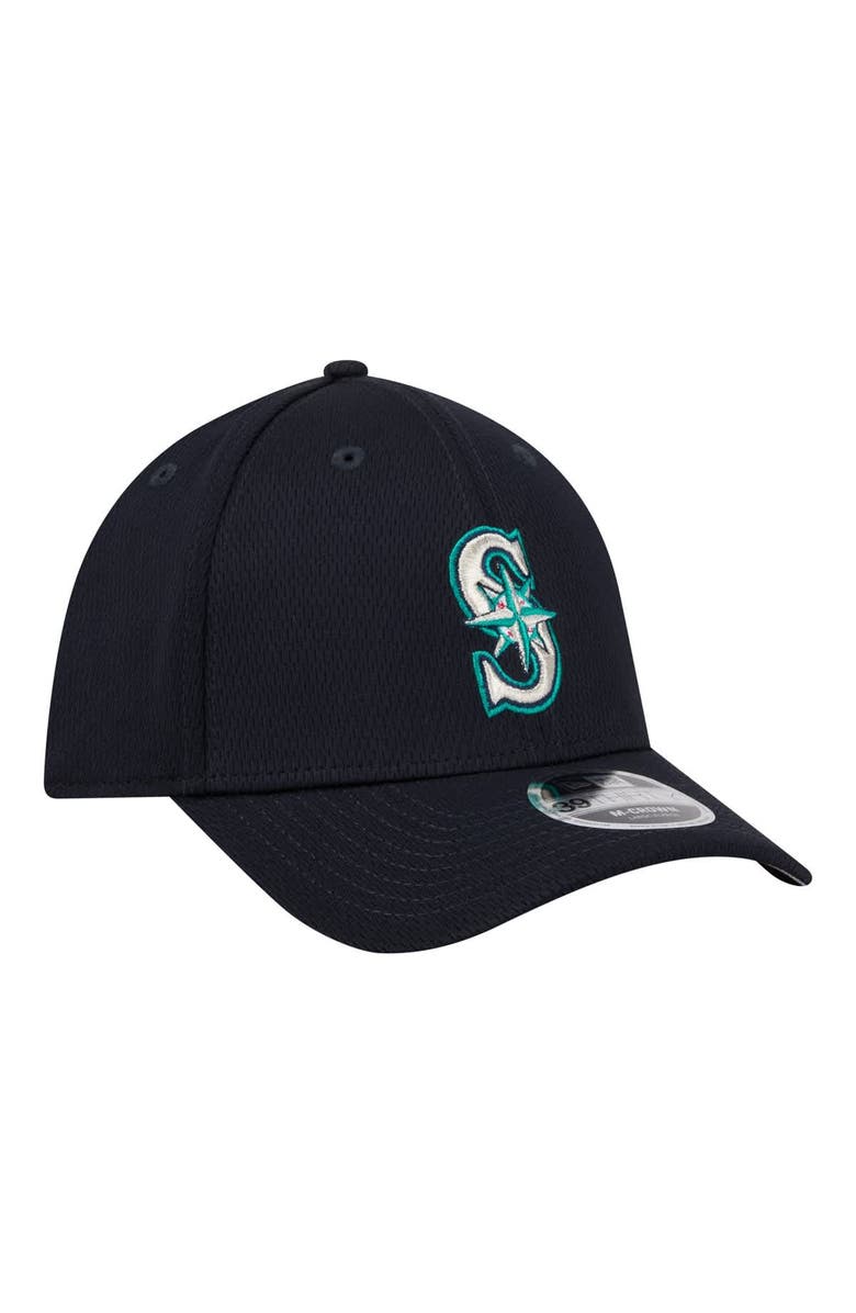 New Era Men's New Era Navy Seattle Mariners Dash 39THIRTY Flex Hat, Alternate, color, Navy