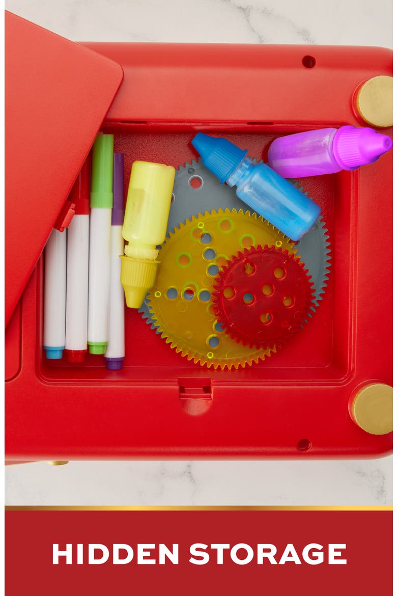 Spin & Twist 3D Art Toy, Alternate, color, RED