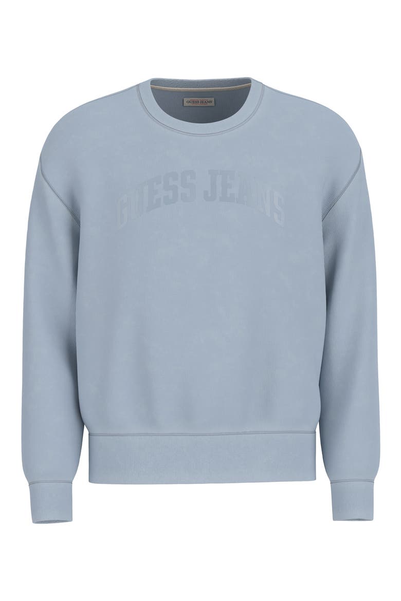 Cotton Crewneck Graphic Sweatshirt, Alternate, color, FB5I-MEDIU