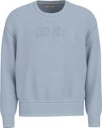 GUESS Cotton Crewneck Graphic Sweatshirt