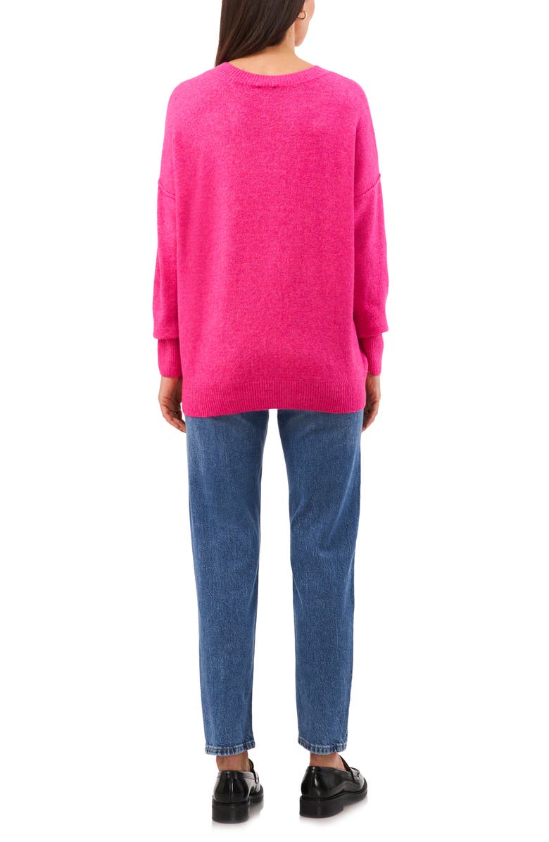 Vince Camuto Center Seam Crewneck Sweater, Alternate, color, Paradox