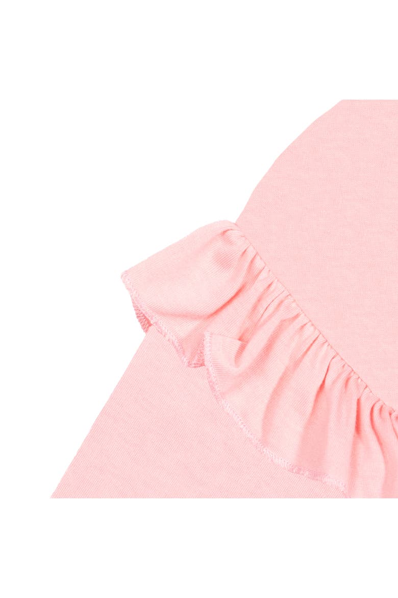 The Mandalorian Grogu 2-Piece Long Sleeve Tee and Leggings Set, Alternate, color, Grogu Pink Sage Green