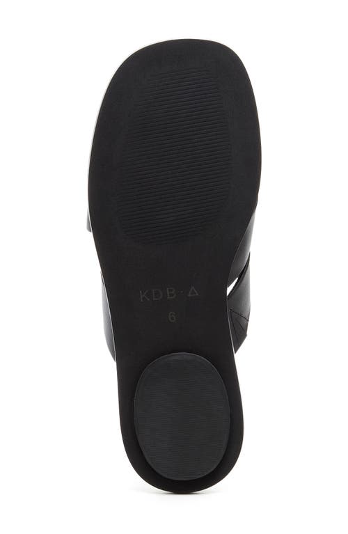 Kelsi Dagger Brooklyn Bravo Slide Sandal In Black