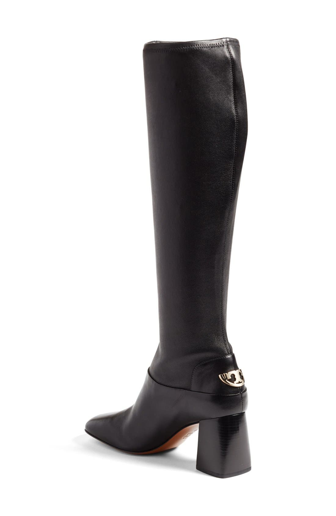 Tory Burch 'Sidney' Over the Knee Boot, Alternate, color, 