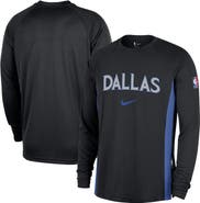 Nike Men's Nike Black Dallas Mavericks 2025/26 City Edition Authentic Pregame Dri-FIT Long Sleeve Shooting T-Shirt