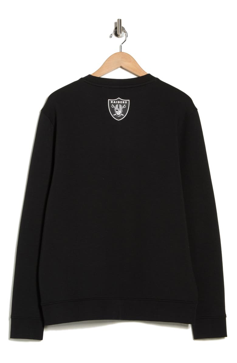 BOSS x NFL Las Vegas Raiders Sweatshirt, Alternate, color, Black
