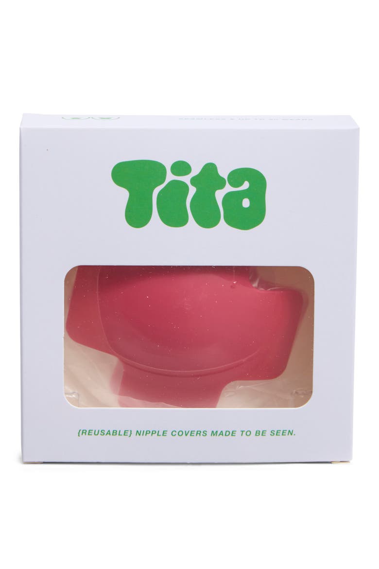 X Reusable Nipple Covers, Alternate, color, RED
