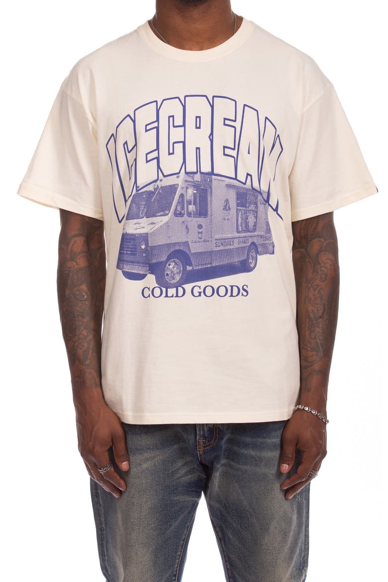Ride Cotton Graphic T-Shirt, Main, color, WHITE