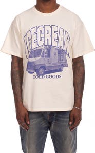 ICECREAM Ride Cotton Graphic T-Shirt