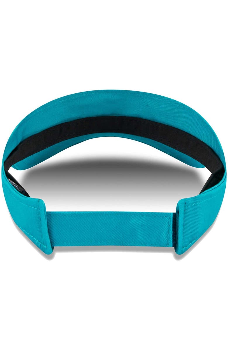 New Era Men's New Era Aqua Miami Dolphins Main Adjustable Visor, Alternate, color, Aqua