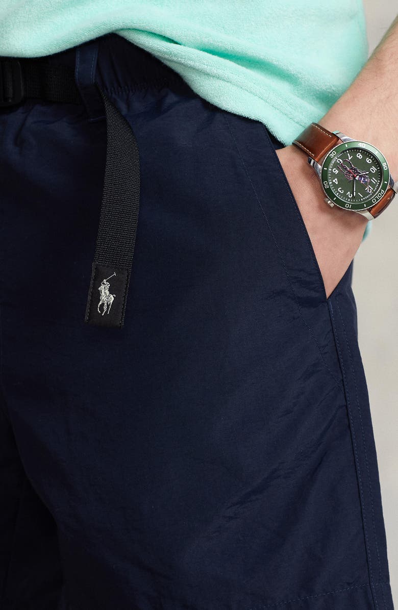 Polo Ralph Lauren Climbing Athletic Recycled Nylon Shorts, Alternate, color, 