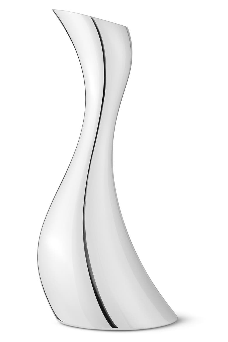 Cobra Stainless Steel Pitcher, Main, color, SILVER