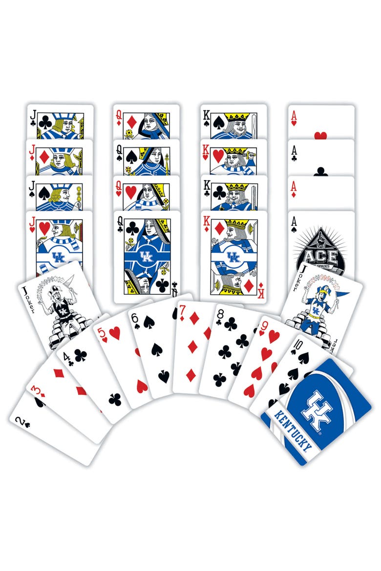 Kentucky Wildcats Playing Cards, Alternate, color, Multicolor
