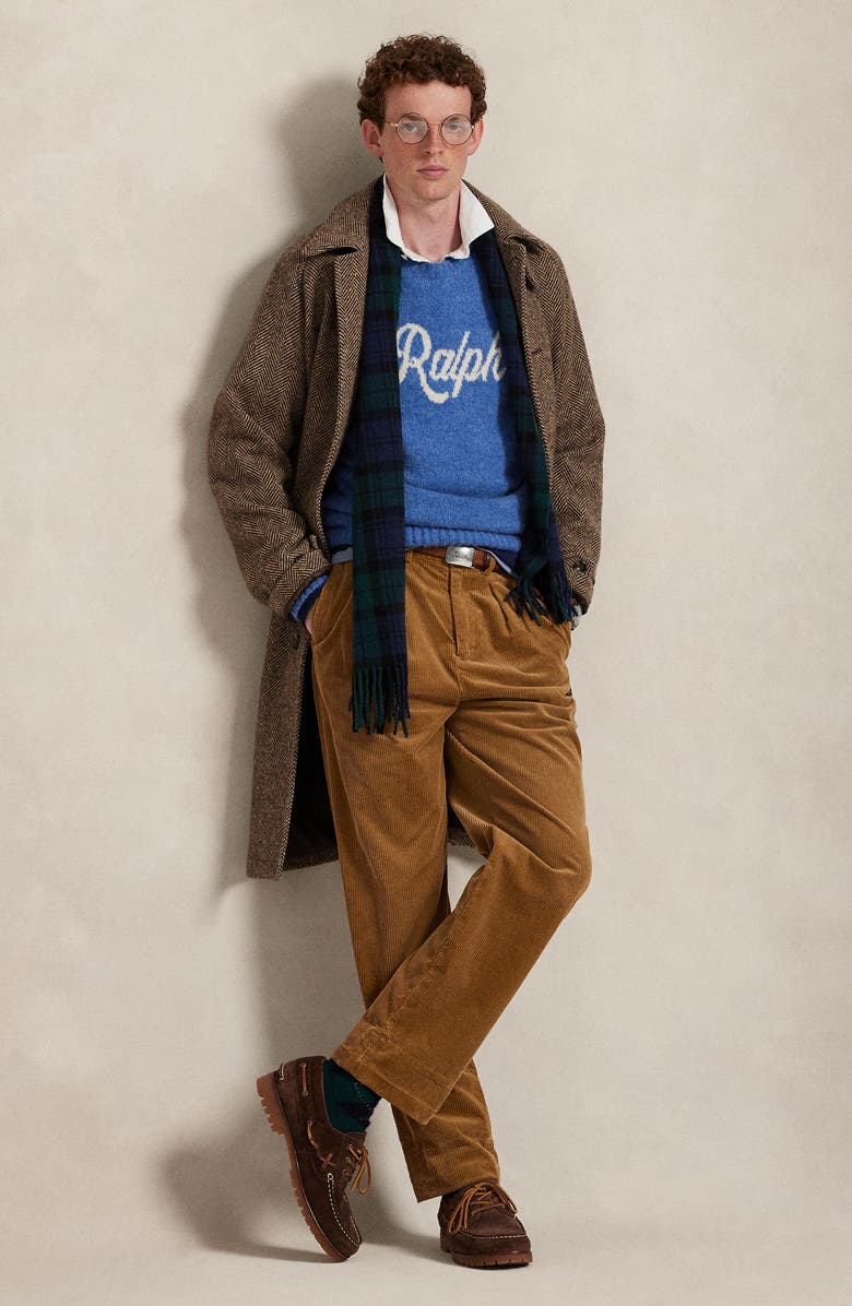 Polo Ralph Lauren Ralph Intarsia Graphic Sweater, Alternate, color, Blue Combo