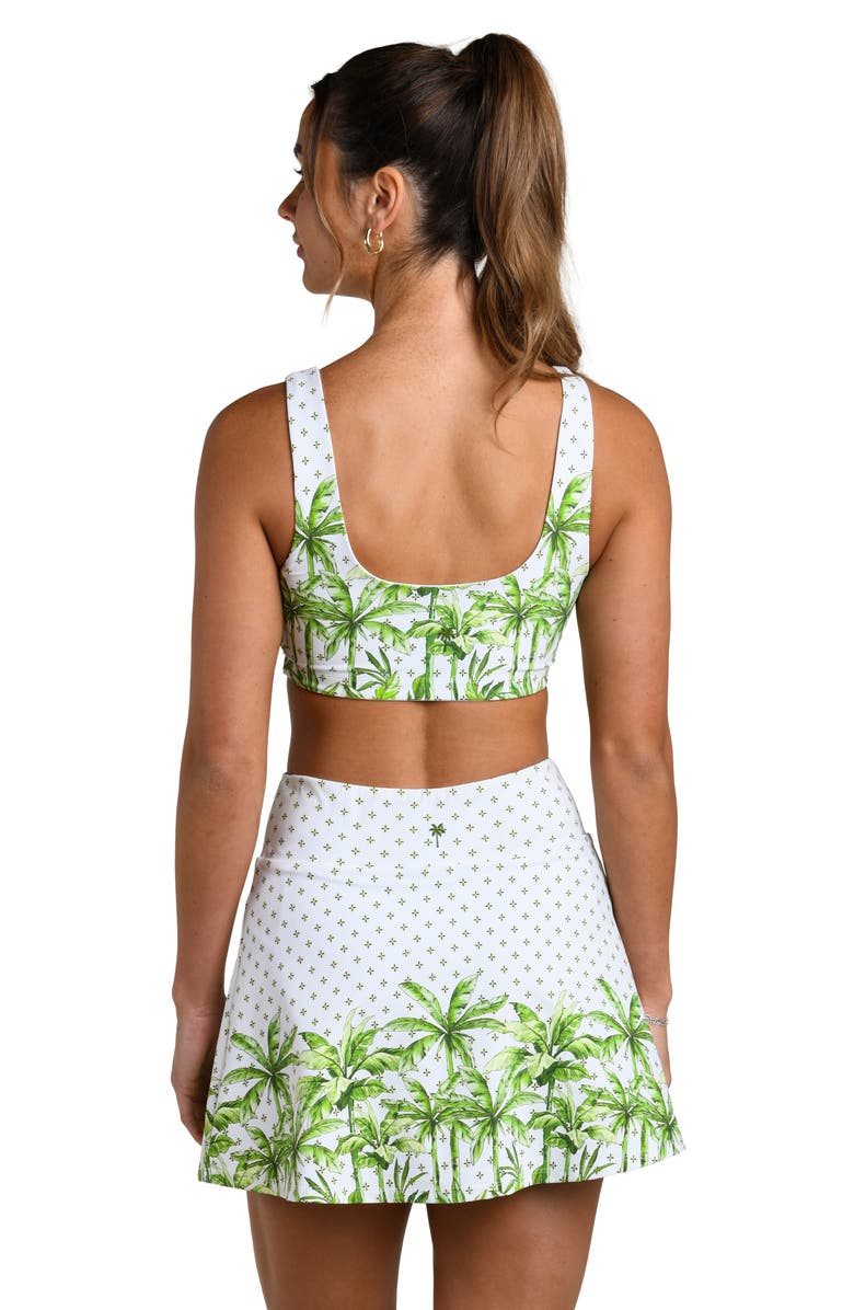 La Blanca Club Palm Active Skort, Alternate, color, Lime