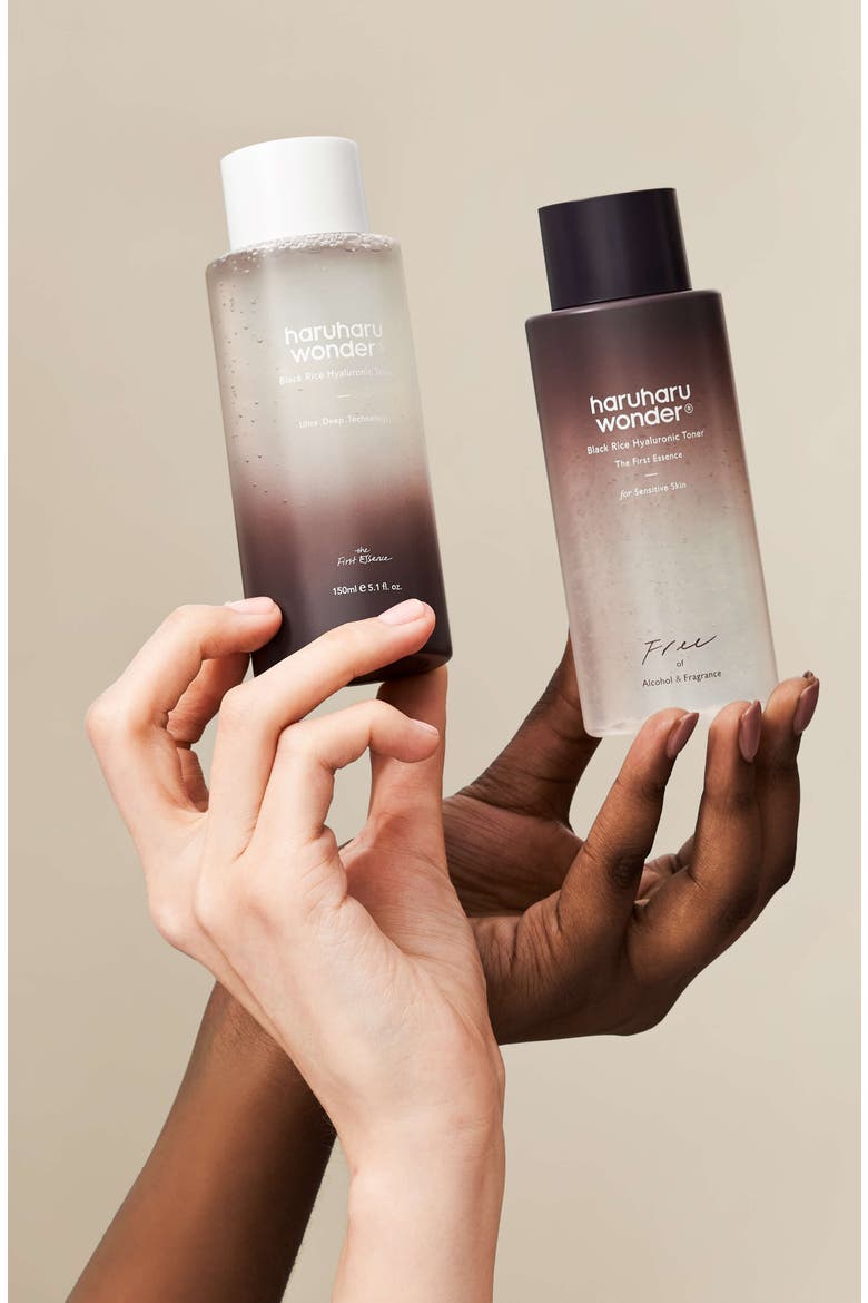 Black Rice Hyaluronic Toner for Sensitive Skin, Alternate, color, None