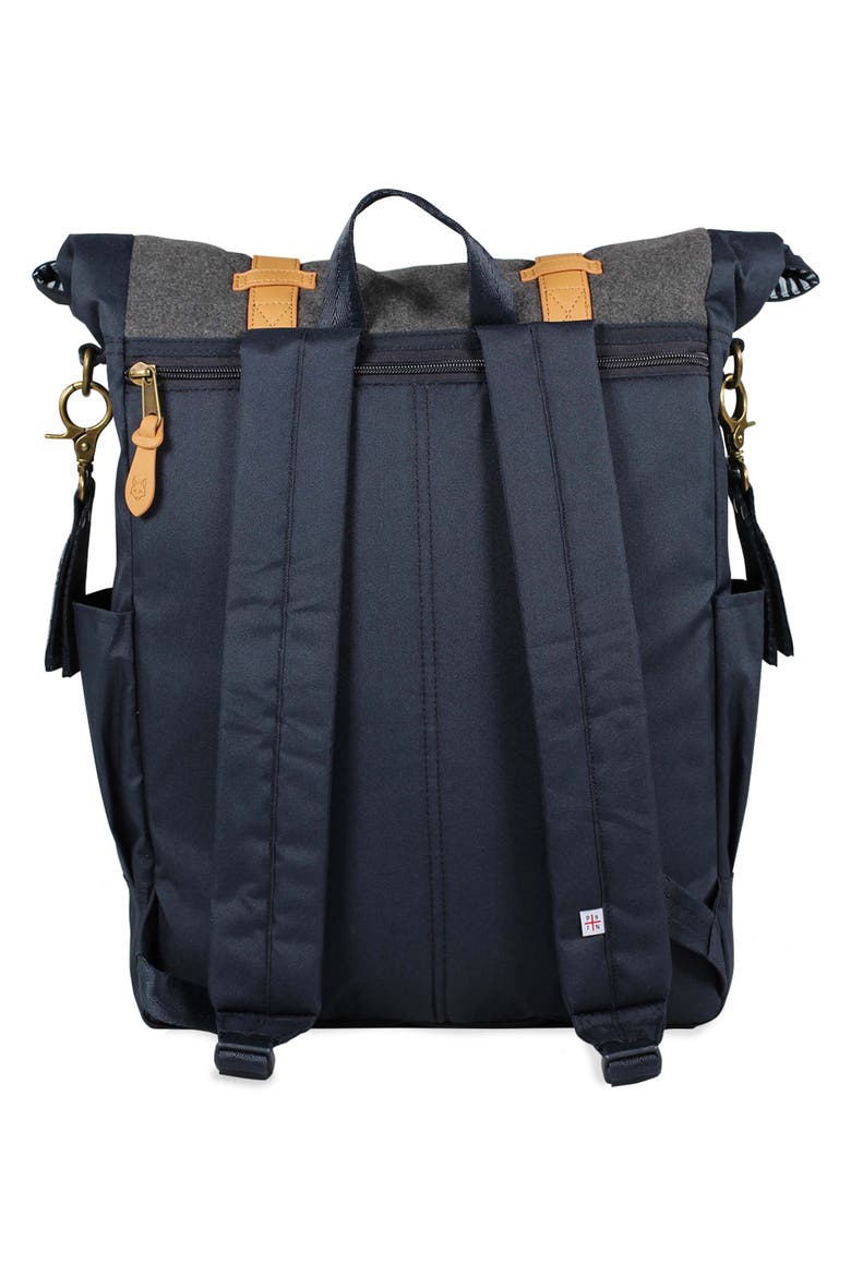 Westin Rolldown Diaper Backpack, Alternate, color, NAVY
