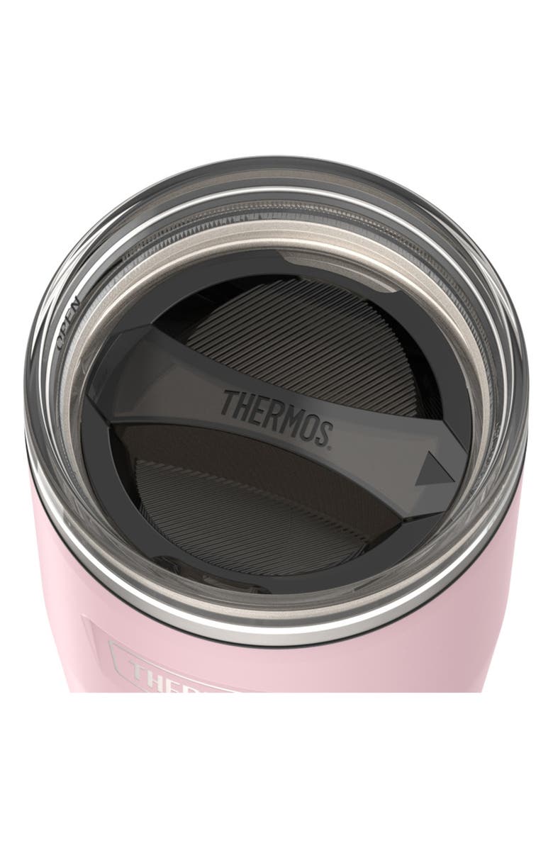 THERMOS 24-Ounce Vacuum Insulated Stainless Steel Cold Cup Tumbler, Alternate, color, Light Pastel Pink
