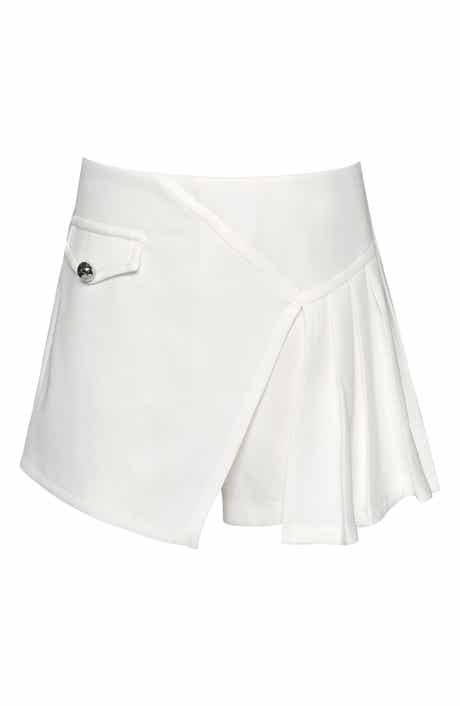 Hannah Banana Kids' Asymmetric Pleated Skort