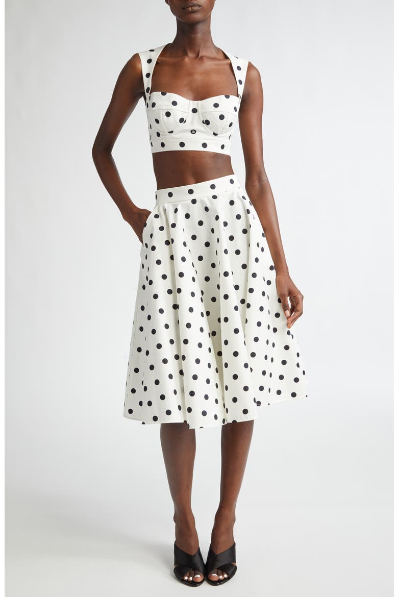 DG Logo Polka Dot Skirt (Women) | Nordstrom
