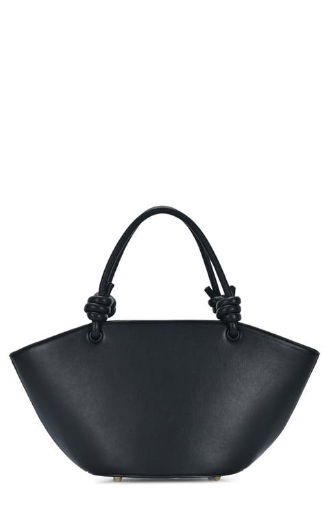 Knot Top Handle Tote Bag
