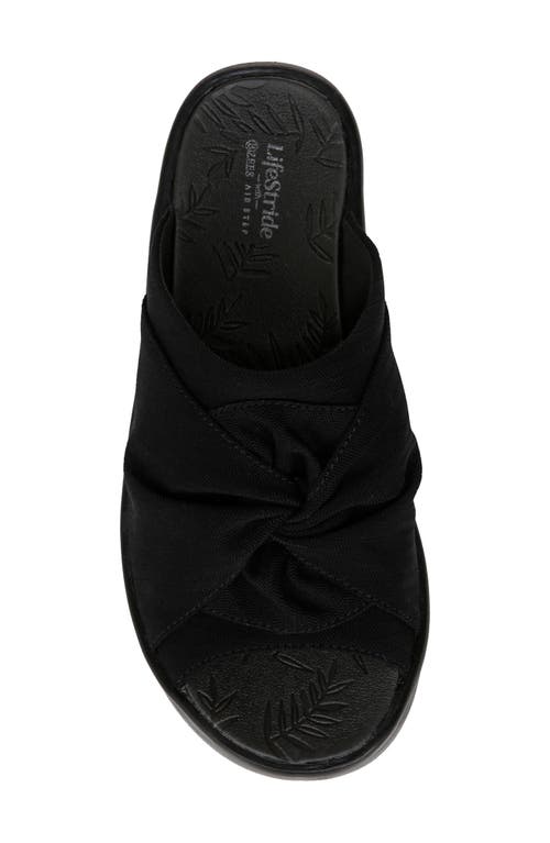 Bzees Cherish Slide Sandal In Black