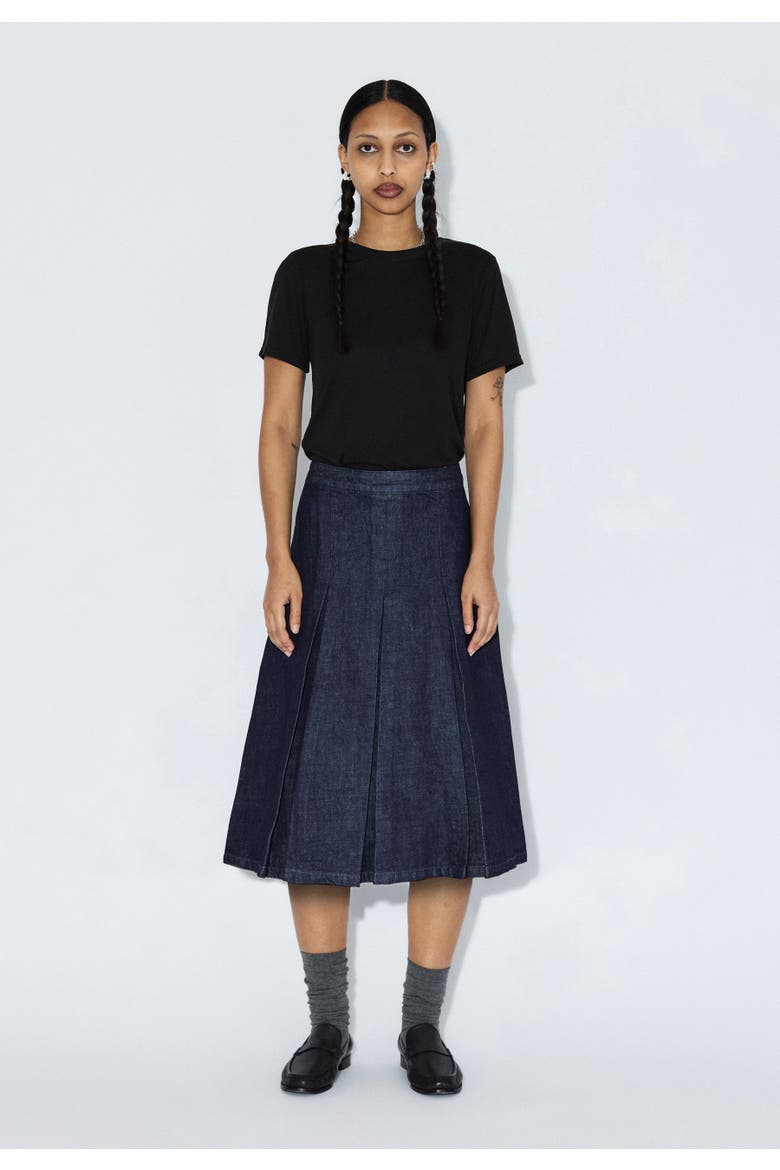 Joanna Skirt, Alternate, color, Haze Rinse