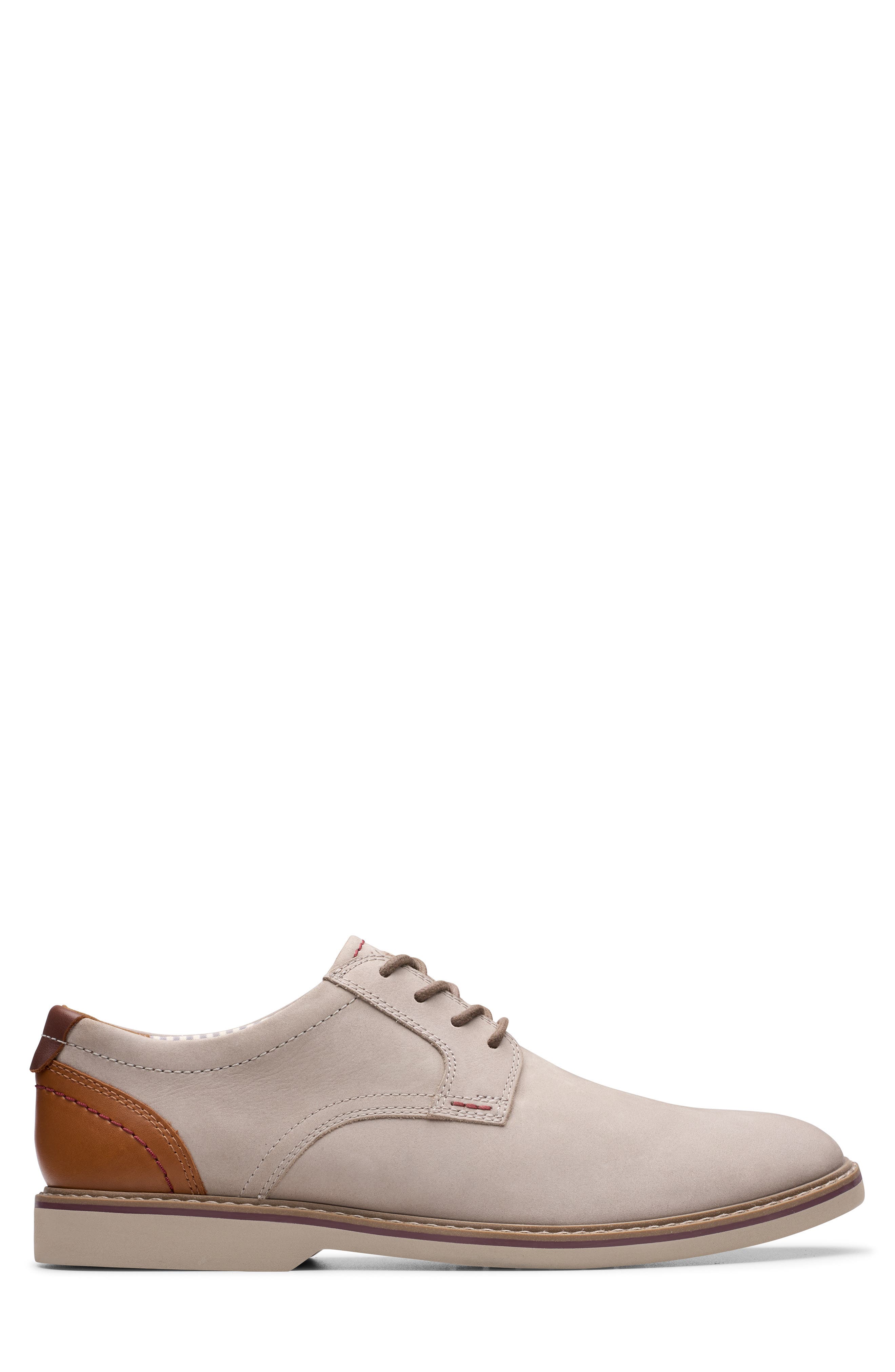 Clarks<sup>®</sup> Radcliff Derby, Alternate, color, Light Grey Combo