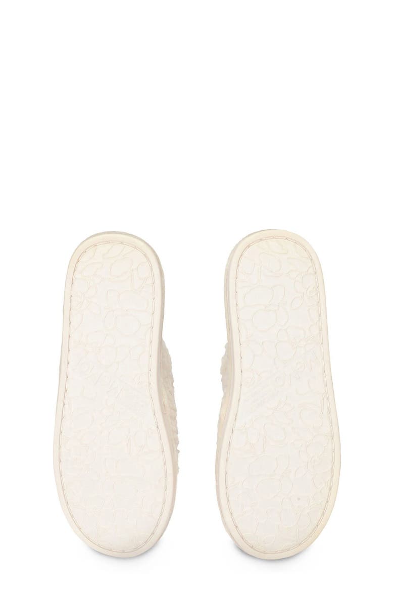 MeMoi Plaid Reindeer Faux Fur Memory Foam Slipper, Alternate, color,