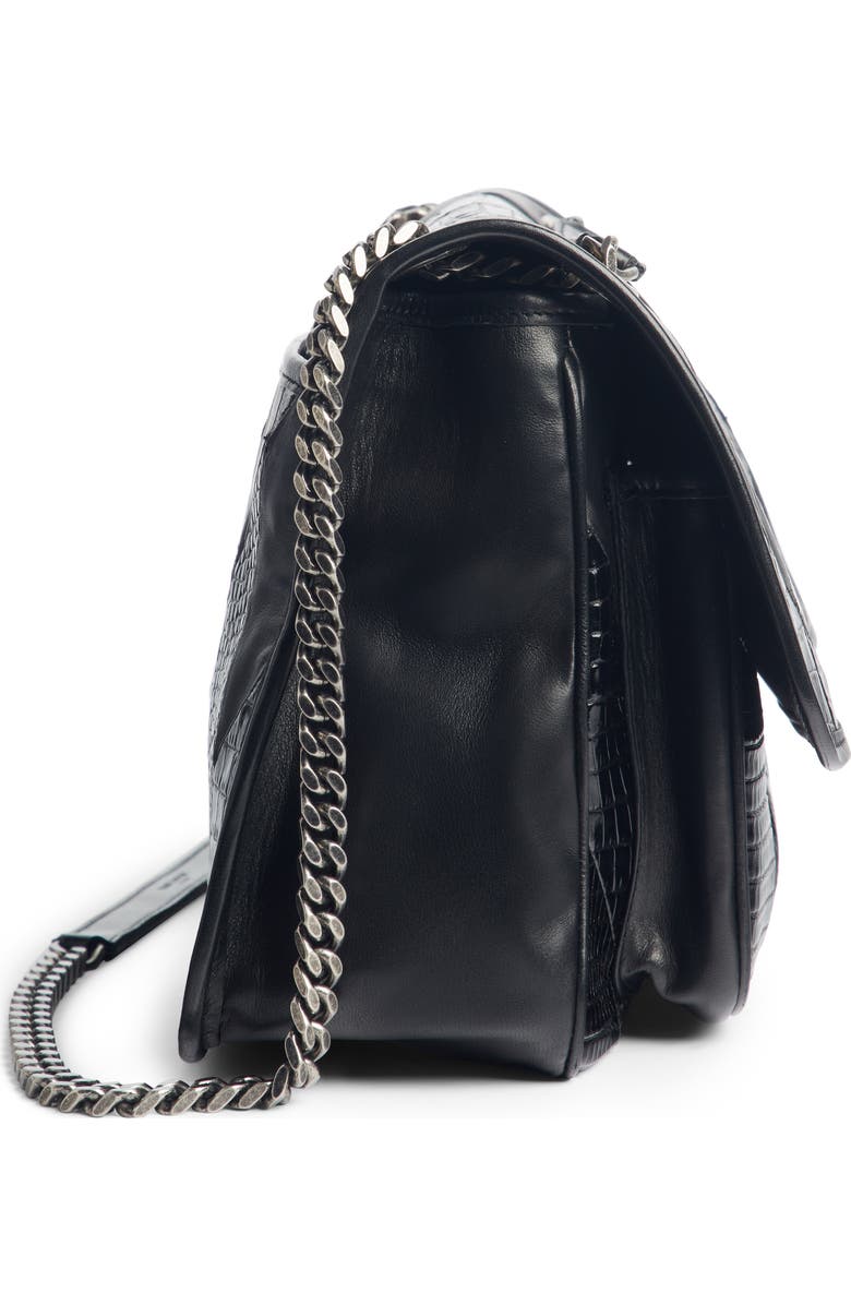 Saint Laurent Niki Medium Patchwork Shoulder Bag, Alternate, color,