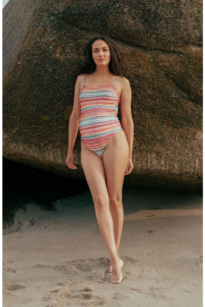 Maternity swimsuit Olinda, Alternate, color, Multicolored
