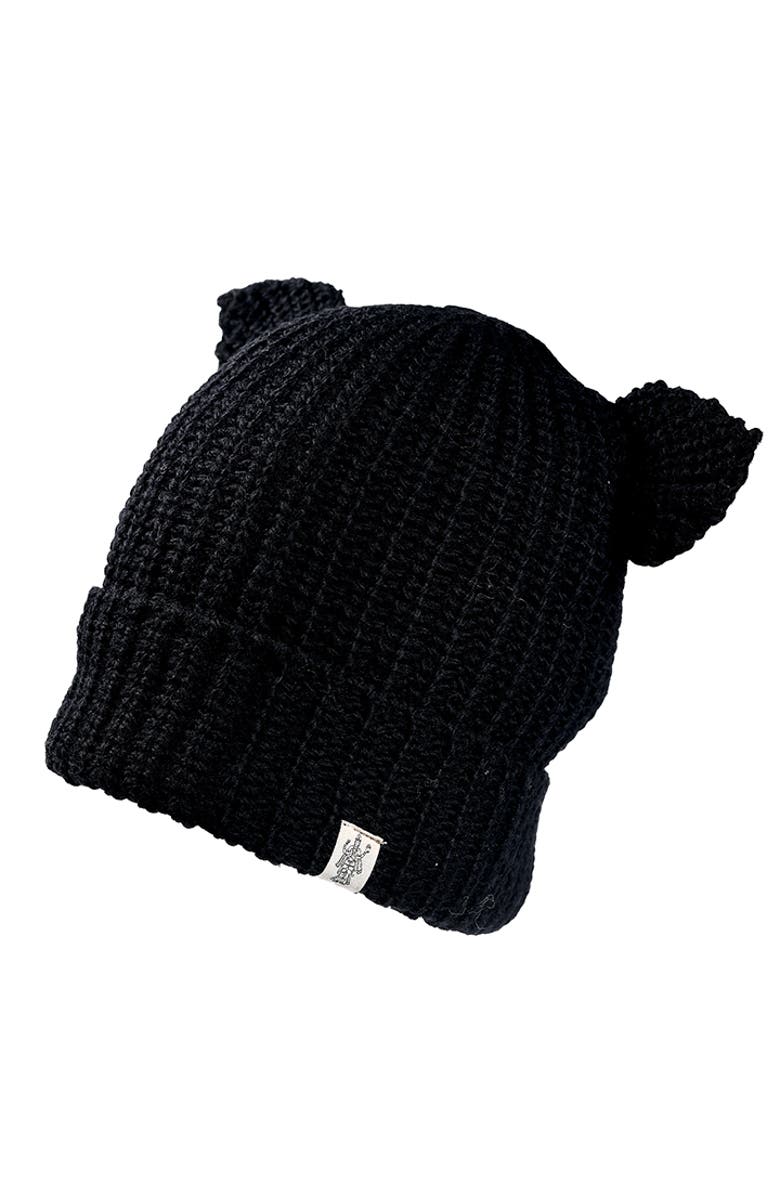 Nirvanna Designs Charlie Hat, Alternate, color, Black