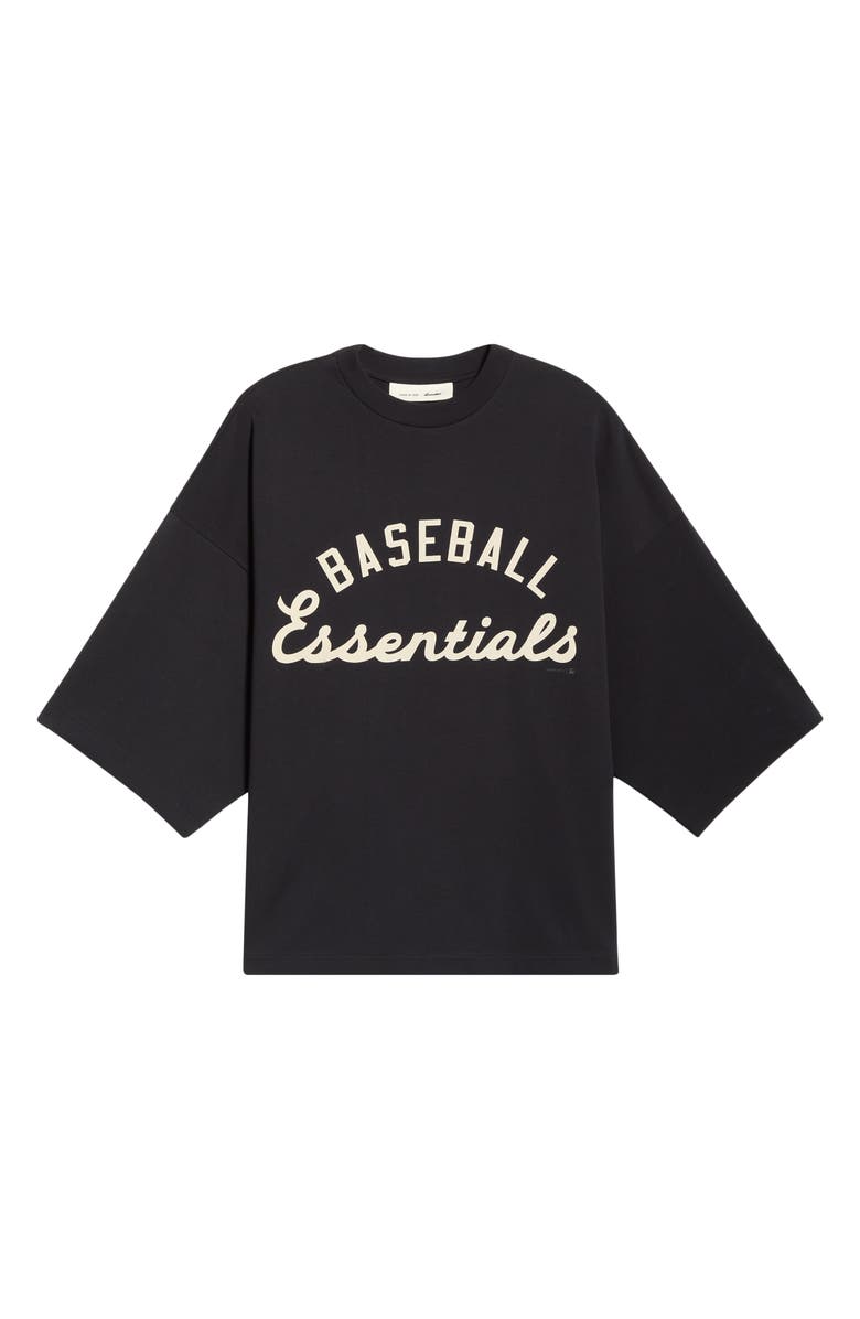 Fear of God Essentials MLB Graphic Cotton T-Shirt, Main, color, Black