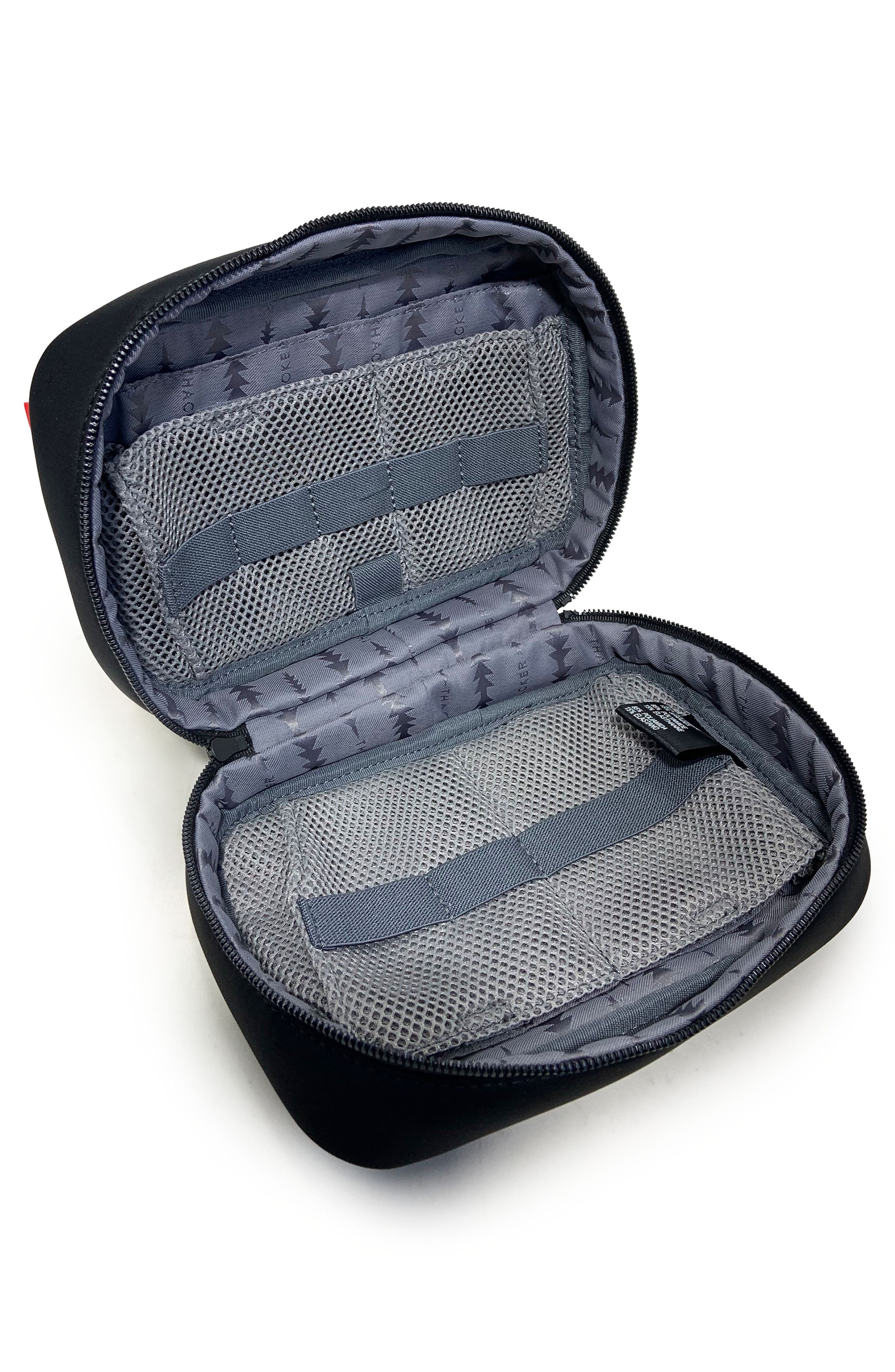 Oda Organizer Pouch, Alternate, color, BLACK