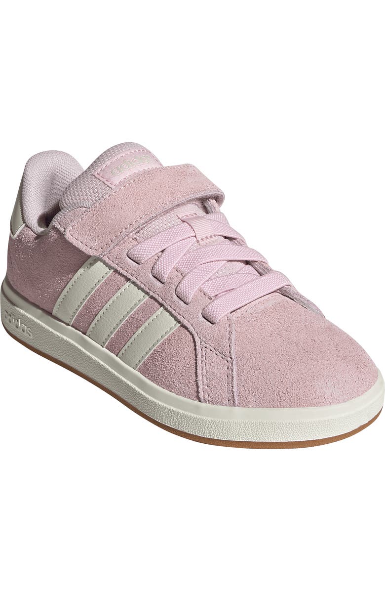 adidas Kids' Grand Court Sneaker, Main, color, Clear Pink/ Off White/ Gum