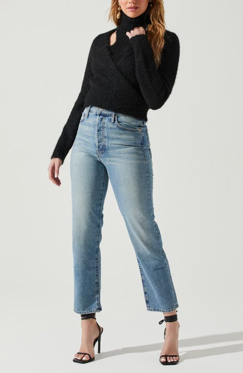 Astr The Label Natasha Sweater In Black