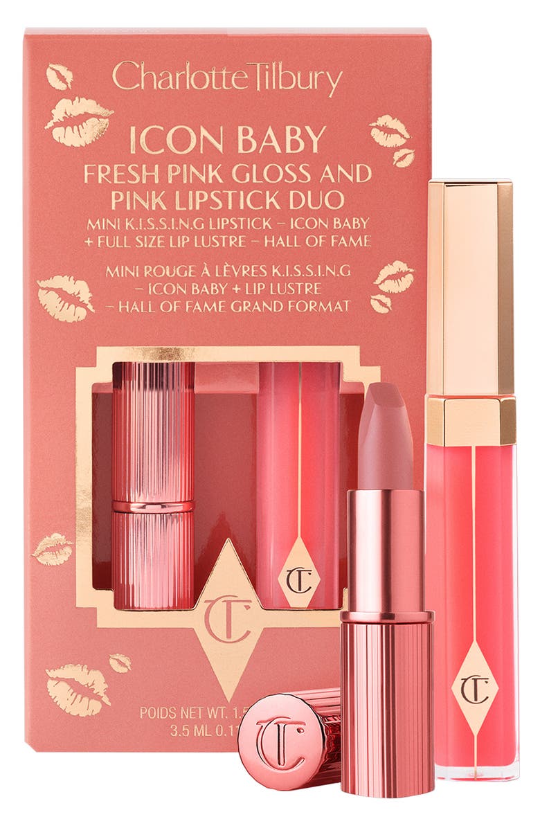 Charlotte Tilbury K.I.S.S.I.N.G. Lip Set, Main, color, Icon Baby