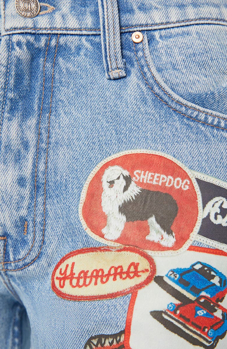 MOTHER The Bookie Sneak Bootcut Jeans, Alternate, color, Scout It Out