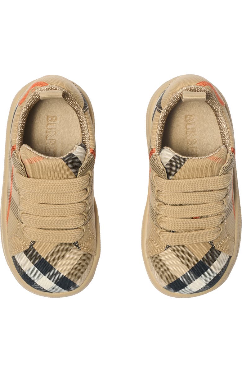 Burberry Check Sneakers, Alternate, color,