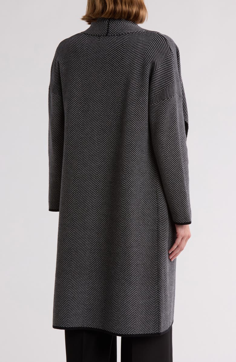 BY DESIGN Andrea Chevron Sweater Coat, Alternate, color,