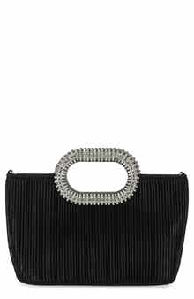 Jessica McClintock Livy Pleated Clutch