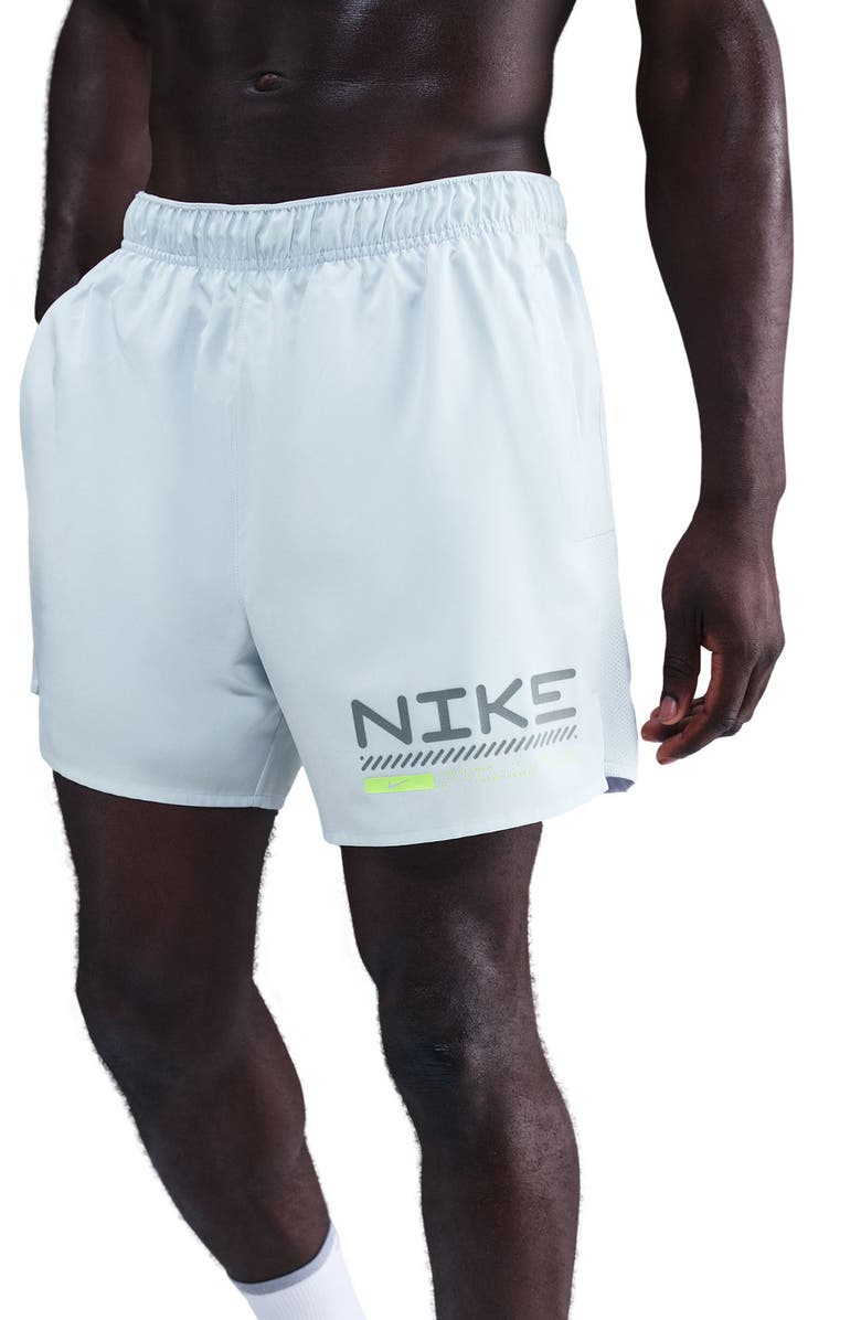 Nike Stride Dri-FIT 2-in-1 Running Shorts, Alternate, color, Pure Platinum
