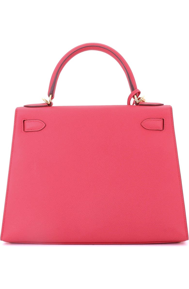 Pre-Owned Hermes Kelly Handbag Pink Epsom with Gold Hardware 28, Alternate, color,