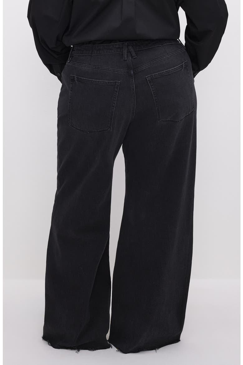 Good Ease Wide Leg Jeans, Alternate, color, BLACK324