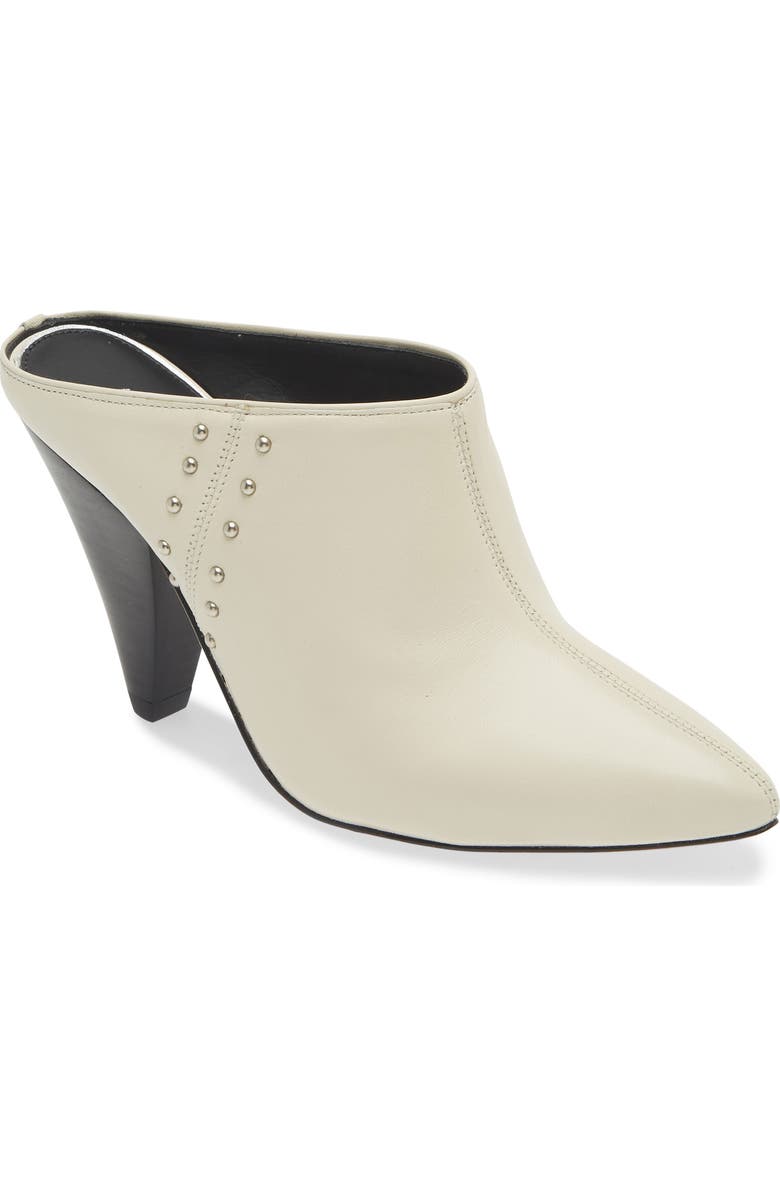Avec Les Filles Mia Studded Mule, Main, color, Ivory